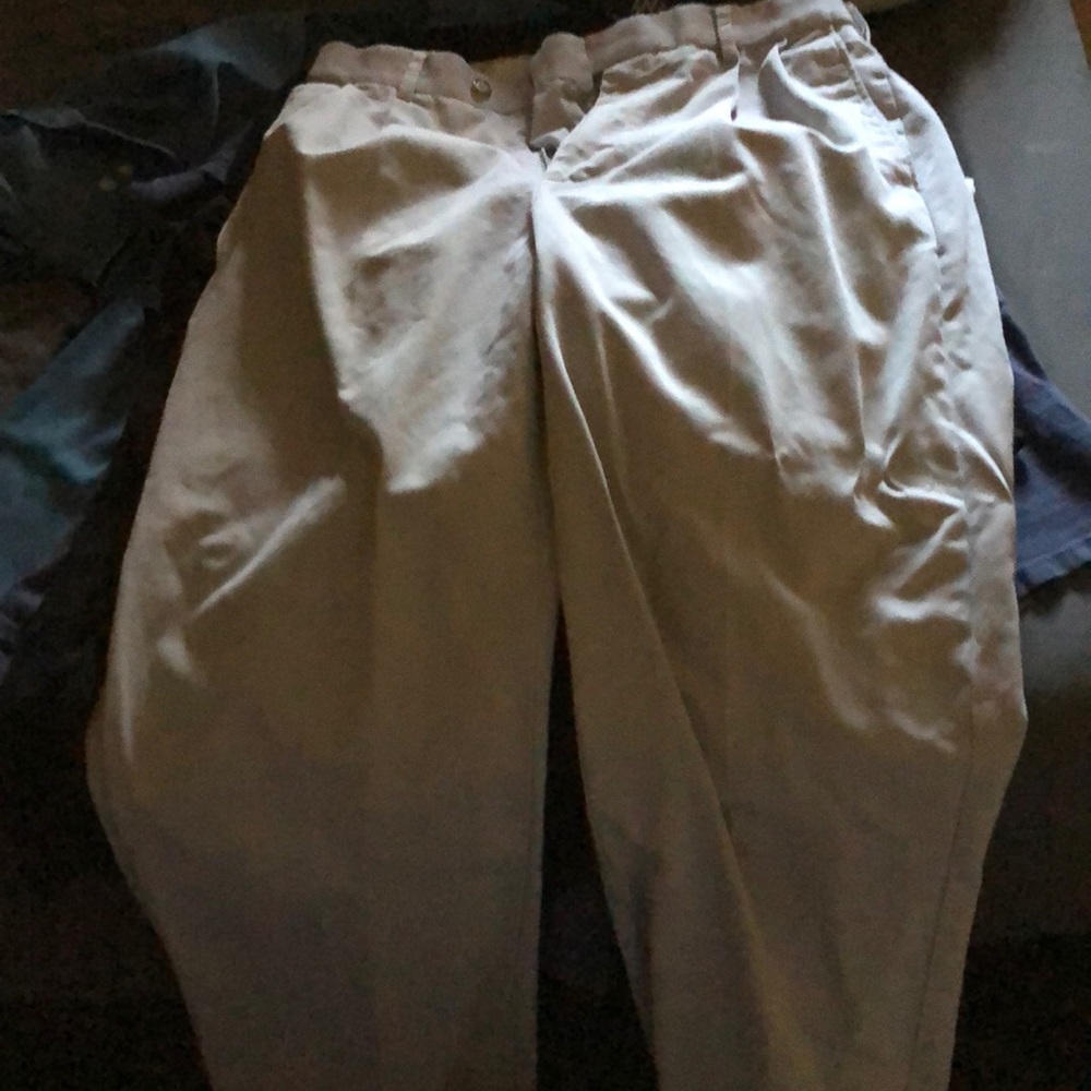 Men’s khaki slacks